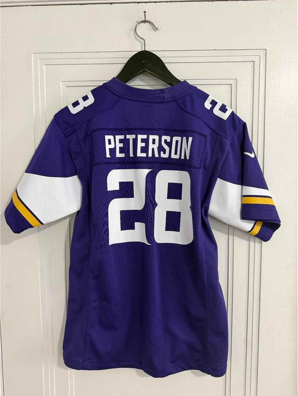 Adrian Peterson Minnesota Vikings Nike Football Jersey Youth Size Large